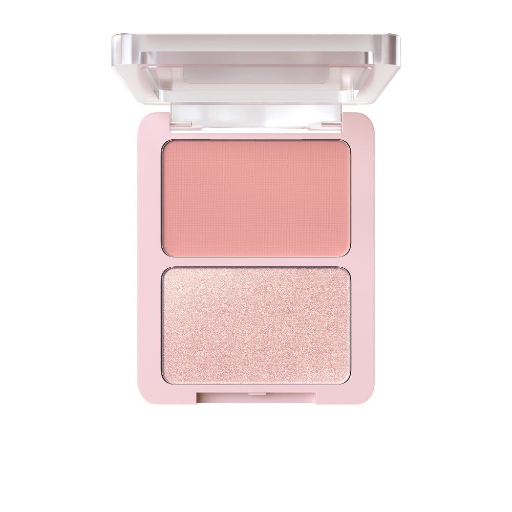 BLUSH & HIGHLIGHTER DUO FACE PALETTE - Divage Milano